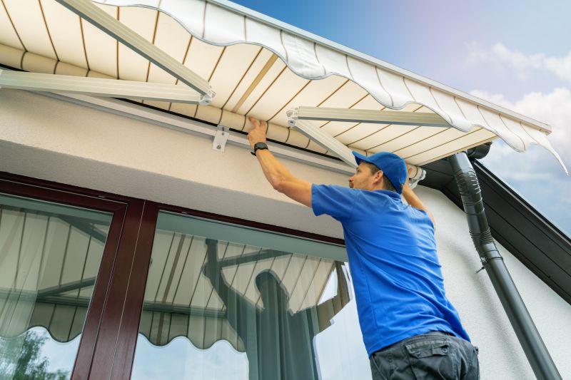 Outdoor Awning Installation