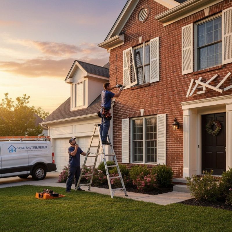 Shutter Reattachment in Arvada, CO