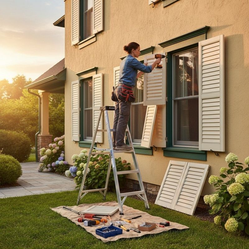 Shutter Reattachment in Denver County, CO